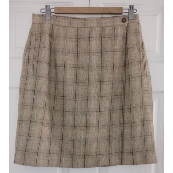 Chaus Sport Dresses & Skirts - Chaus Sport Plaid Wrap Skirt (Size 12)